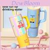 Tonton Ice Keeper Girls Large Capacity Insulated Travel Mug With Handle For Car And Outdoor Use