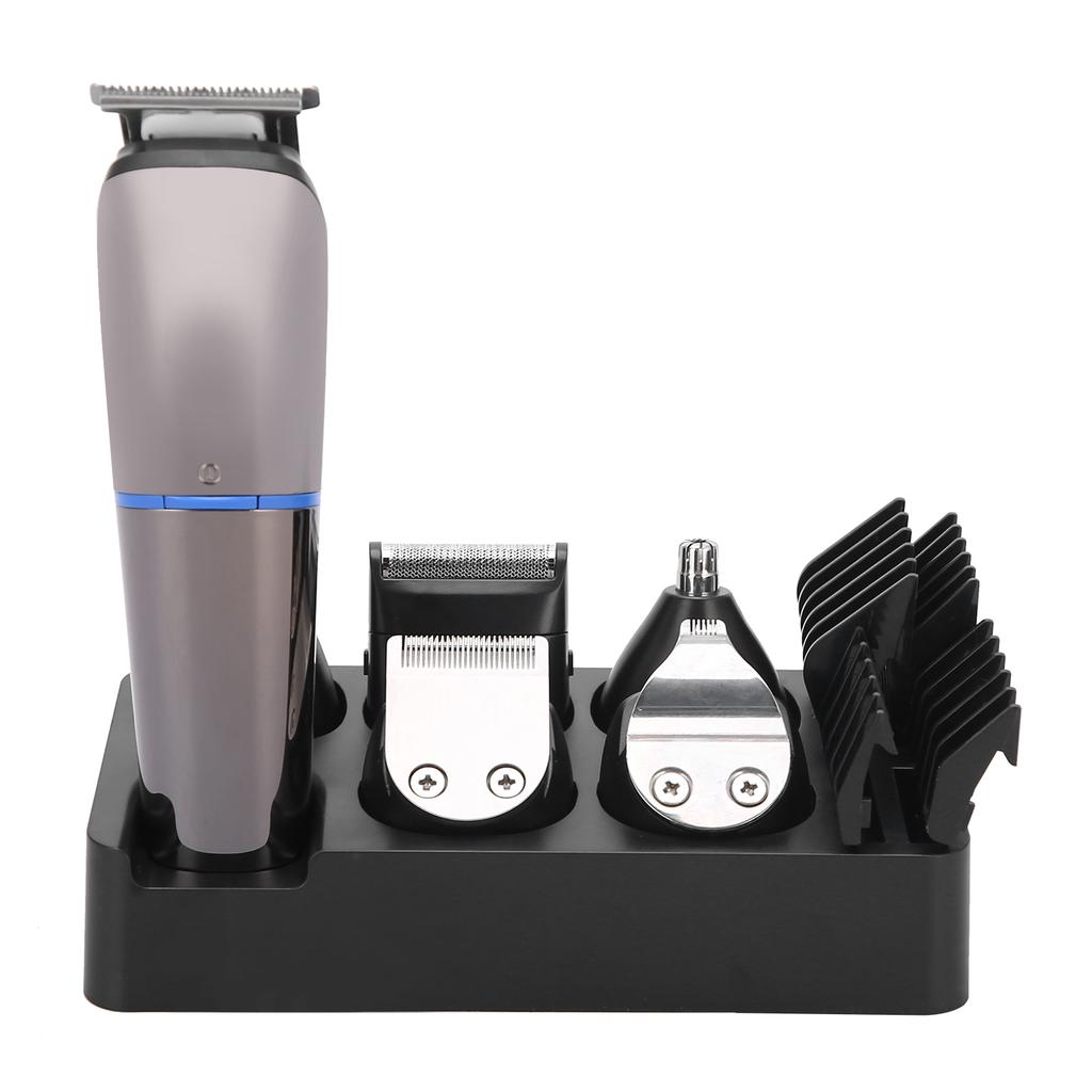 6 In 1 Electric Shaver Multifunctional USB Rechargeable Hair Eyebrow Trimmer with Limit Comb