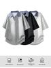 Summer 2026 Men's College Style Short-Sleeve Two-Piece Polo T-shirt - Unisex High-End Edition