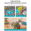 Children Diy Screws Building Block Nut Combination Early Education Sensory Assembly Educational Toys