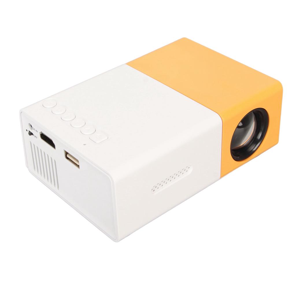 Mini Projector LCD 1080P Support AV VGA HD USB Remote Control Portable Projector for Family