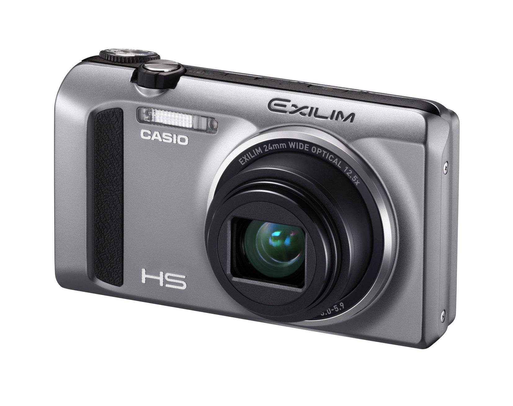 

CASIO Digital Camera EXILIM million pixels optical zoom 16.1 12.5x EX-ZR400SR срібний