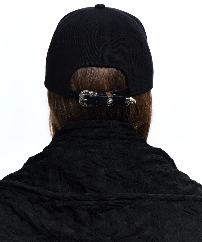 Aleseueseussi Logo Western Ball Cap - Black
