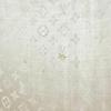 Used Louis Vuitton Monogram Large Stole Shawl Silk Wool Gray