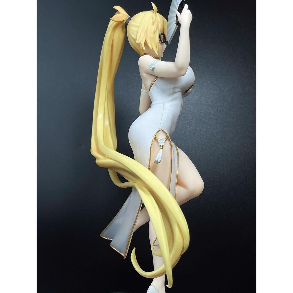 Used Fate/Grand Order Archer/Jeanne d'Arc (Repaint) Figure (FGO Lancer/Ereshkigal Saber) China Dress Ver. Height 23cm