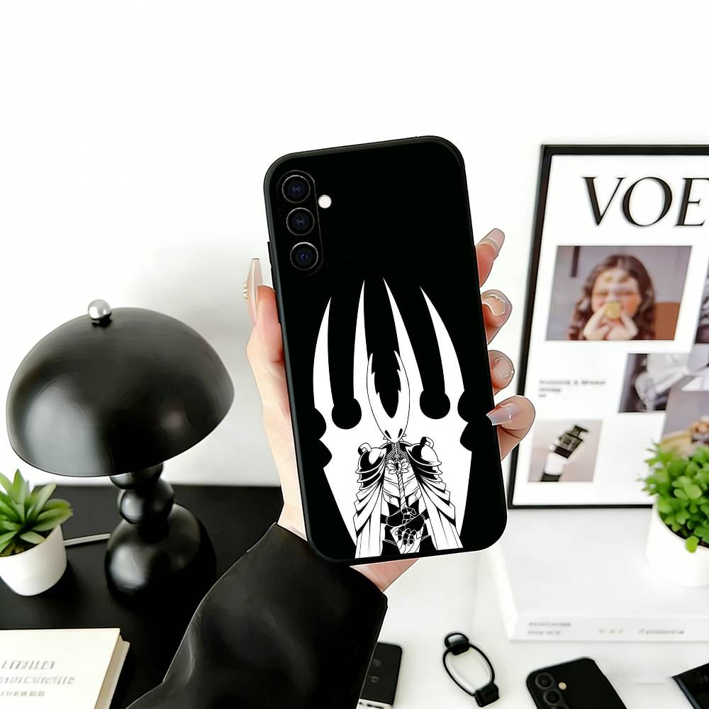

H-Hushed K-King Silksong Phone Case For Samsung Galaxy A73,A72,A71,A70,A53,A52,A51,Others Soft Black Cover Samsung a52