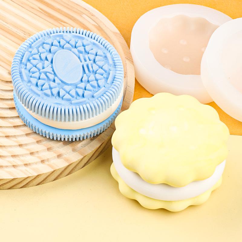 Runde Silikonform für Oreo Mousse Kuchen - 3/4/6 Zoll Größen