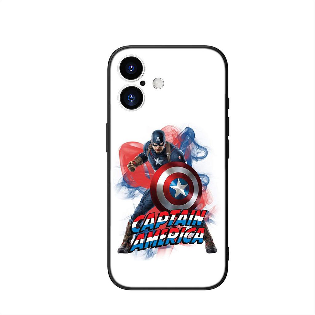Para Samsung Galaxy A07 A13 A12 A14 A23 A50 A51 A52 A53 A70 A71 A72 Note 20 9 8 10 Funda Marvel Escudo del Capitán América Superhéroe