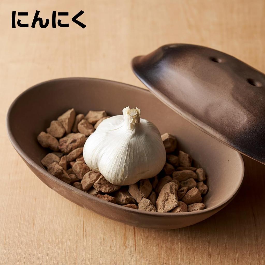 Sento Senga Pottery Sweet Potato Pot Ceramic Banko Microwave Made in Microwave-safe Stone-baked (with Stone) - Ware, Only, Japan, 01-14