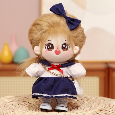 20cm Cotton Doll Clothes Skirt Plush Doll Girls Can Change Clothes Dolls To Give Gifts To Girls Best Friends