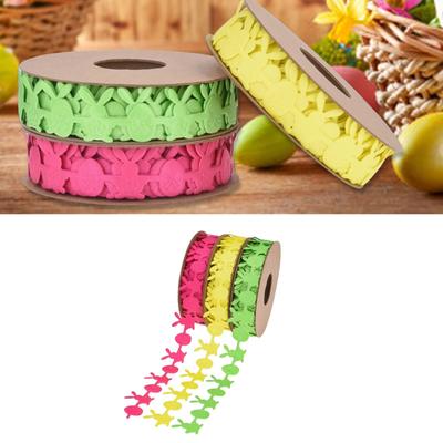 Easter Spring Ribbon Pastel Spring Color Craft Ribbon Easter Fabric Ribbon Decor Decorative Gift Wrapping Ribbon Rolls