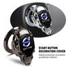 Car Engine Ignition Start Switch Protective Cover One-click Start Button Sticker For Volvo V40 V50 S40 S80 S90 XC90 S60 XC40 V60