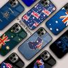Australische Flagge Australien Stolz Magnetische Handyhülle Für iPhone 17 Air 16 14 13 12 Pro Max 15 Plus Kabelloses Laden MagSafe Hülle