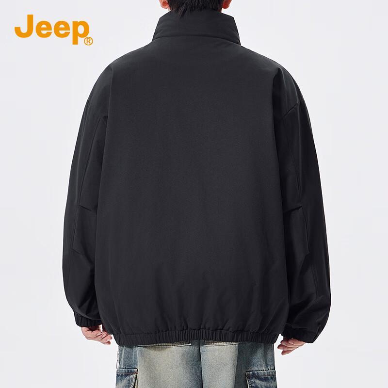 JEEP Men's 2025 Autumn/Winter Padded Windproof Baseball Jacket