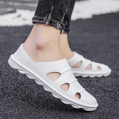 Sandali Doudou da spiaggia estivi cavi da uomo tendenza 2025 moda semplice taglia grande scarpe casual scarpe da guida