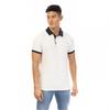 Peter Werth Mens Reeves Ribbed Short-Sleeved Polo Shirt