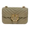 New PINKO Sheepskin Shoulder Bag, Crossbody Bag Mini Women's Beige 100048-A14Q-I68Q