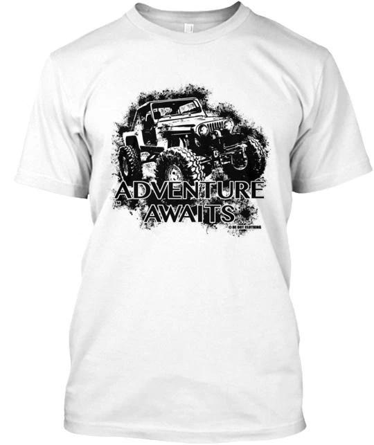 Adventure Awaits CJ Tee T-shirt Made in the USA Size S to 5XL S