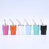 40oz Stainless Steel Insulated Tumbler With Handle Straw Lid Large Capacity Travel Cup Car Office Gym
