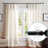 Installation Adjustables Curtain Rod Mounts No Drill Holders Strong Window Frame Brackets