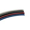 2M/6.56ft AN3 Motorcycle Braided Stainless Steel Nylon Brake Line Hose FLUID HYDRAULIC Hose Brake Line Gas Oil Fuel Tube Pipe