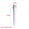 Kids Microphone Toys Model Prop Pretend Play Mics for Halloween Home Cosplay