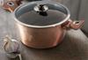 GRANITE POT 30cm BERLINGER HAUS BH-6194 ROSE GOLD