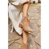 Women's Genuine Leather Low Heeled Casual Boots