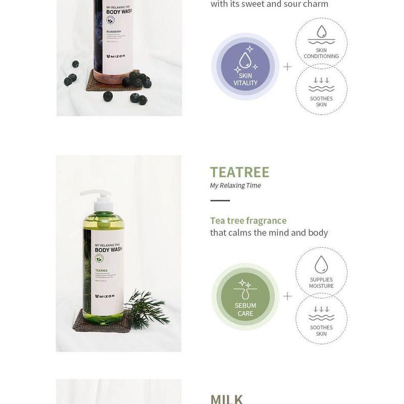 MIZON - My Relaxing Time Body Wash - 5 Types