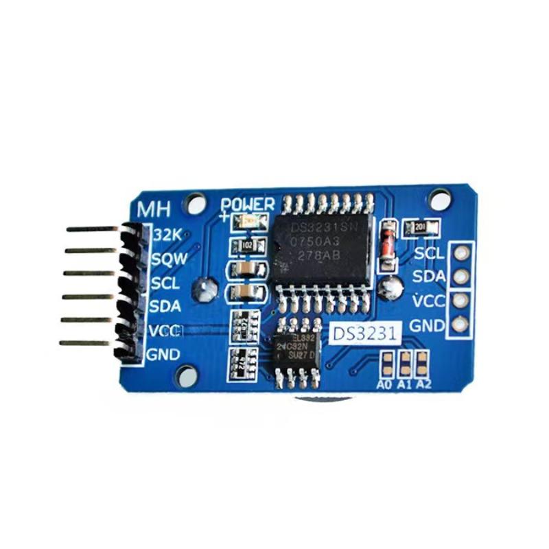 DS3231 RTC Real Time Clock Module 1PCS AT24C32 IIC I2C Memory Timer for ESP32 Development Board Supporting No Battery