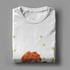 Pumuckl Slaapt Op De Maan T-shirt Unisex Klassieke T-shirts Zomer Ronde Hals Hip Hop T-shirts Print Oversized Tops