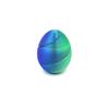 1pc 3D Printed Spiral Egg Fidget Toy Impossible Passthrough Sculpture 3D Printed Eggs Easter Basket Stuffer Filler Party Favors