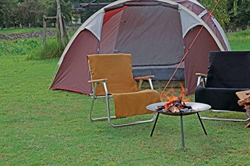 Kaptan Geyik (KAPTAN STAG) Yangın Geciktirici Sandalye Kılıfı, Kahverengi Ördek Kumaşı, Arka Cepli Alev Geciktirici Kumaş, UP-2687