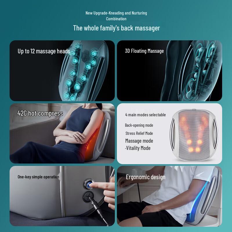 Philips PPM5101B Lumbar & Back Massager