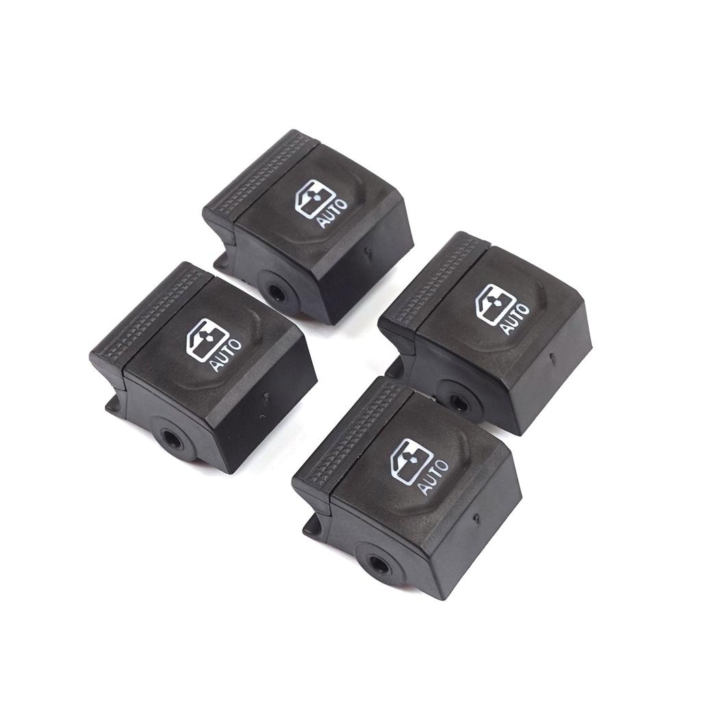 EDP1210-2 4 Stück Fensterheberschalter-Reparaturknopfabdeckung für Renault Clio MK5 Captur MK2 5-Türer 254107073R