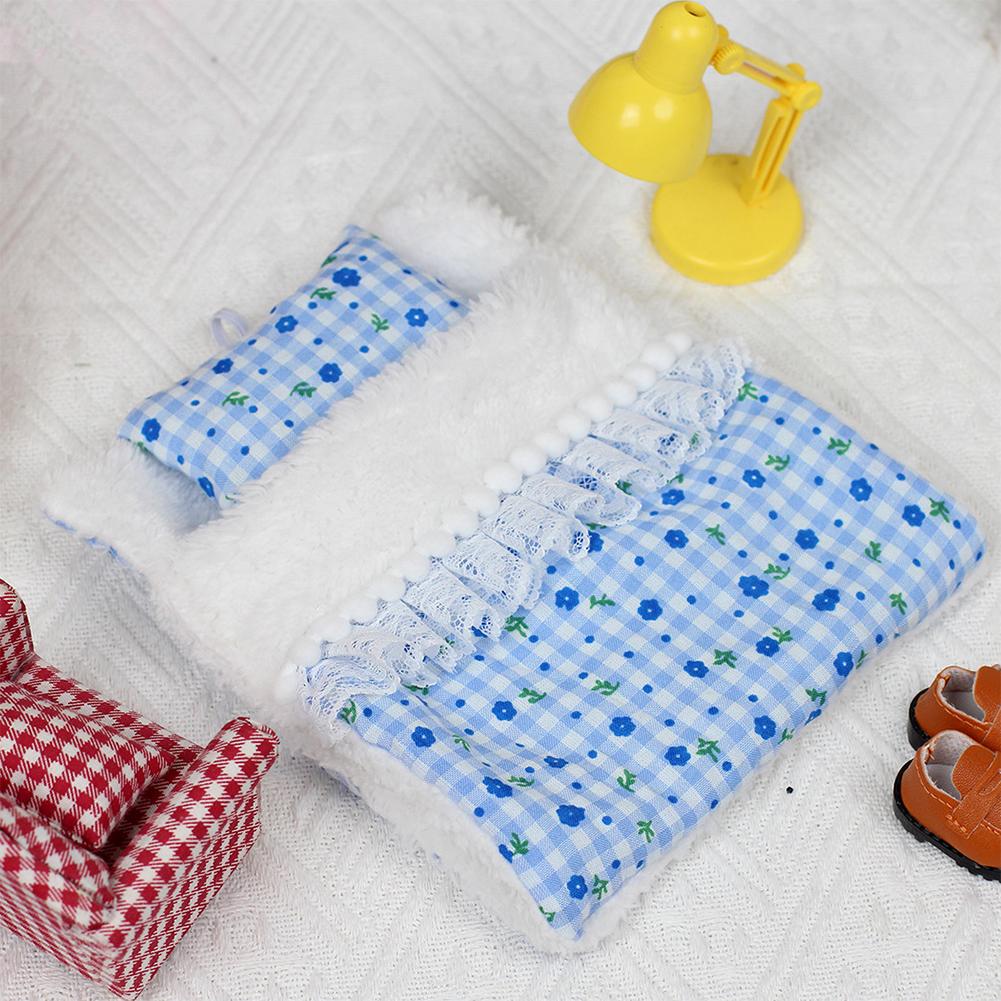 Miniature Cute Dollhouse for 17cm Labubu Dolls DIY Decor Fashion Gift for Girls Friends