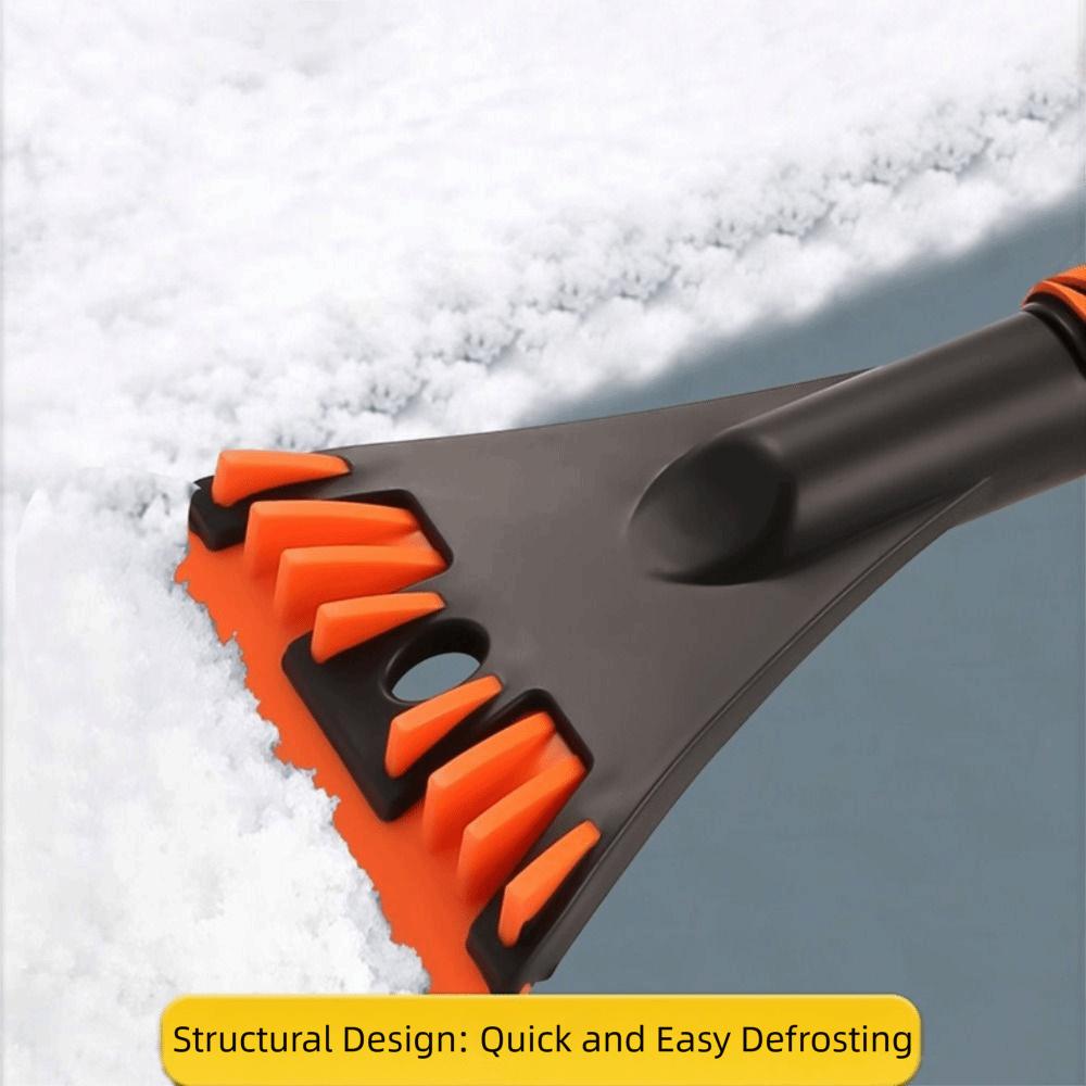 Snow Brush PP Car Ice Scraper Multi-function Retractable Windshield Remover Portable Auto Glass Defrost Snow Clearing