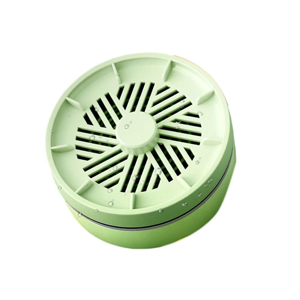 1PC 5V1A Fruit And Vegetable Washer Food Purifier Cleaning Machine Wireless Food Purification Machine Kitchen Tools Green/grey