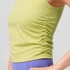 SAUCONY Soft Comfortable Fitted Pullover Tank Top Women Tops Mustard-Yellow SC1249099A