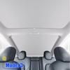 S For Tesla Model 3Y3 HighlandY Juniper Ice Cloth Buckle Shades For Glass Roof Front & Rear Sunroof Skylight Sunshade