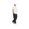 Adidas Street 2 Logo Print Comfort Soft Short Sleeve T-Shirt Men Tops Han-Jade-White JD3246