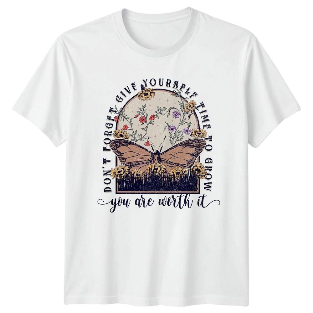 Dont Forget Give Yourself Time Unisexs TShirt Self Love Unisextal Health Gift S