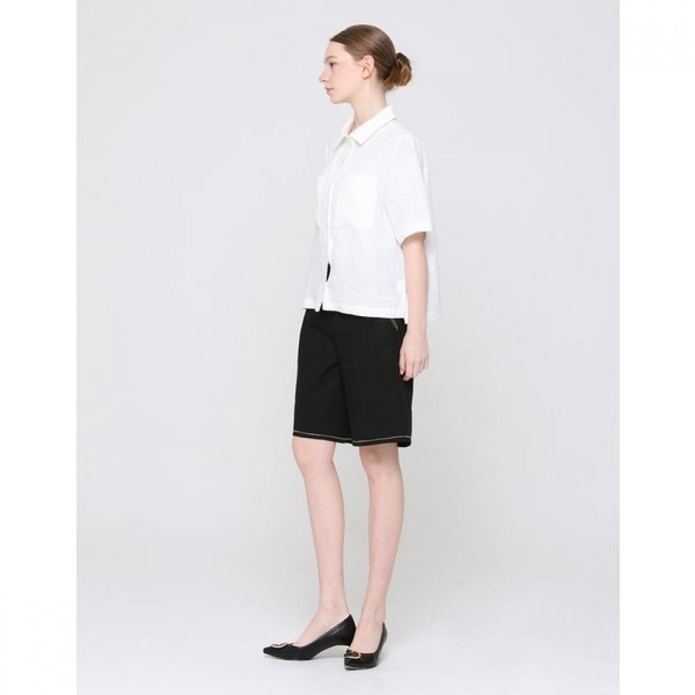 Son Jung Wan Bermuda Pants With Dog Tag Detail Zsl6262121