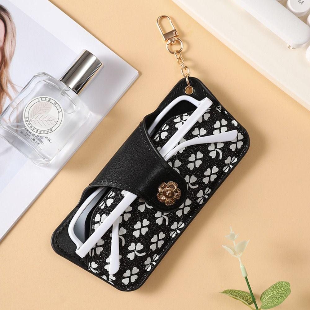Glasses Holder Eyewear Storage Bag Buckle Glasses Box Fashion Sun Glasses Case  Female