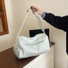 Short Trip Bag Casual Large Capacity Solid Color Shoulder Messenger Bag Wet And Dry Separation Outdoor Sports Fitness Bag