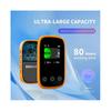 Travel Carbon Monoxide Detector Mini Camping Tent Alarm,Orange