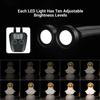 LED přisvětlovací světlo pro DSLR makrofotografii Lehké a snadno montovatelné pro produktovou, food a portrétní fotografii