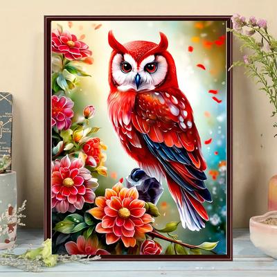 2024 neue 5DDiy Diamant Stickerei Vogel Adler Huhn Tier Volle Runde Platz Diamant Farbige Mosaik Wand Wohnkultur