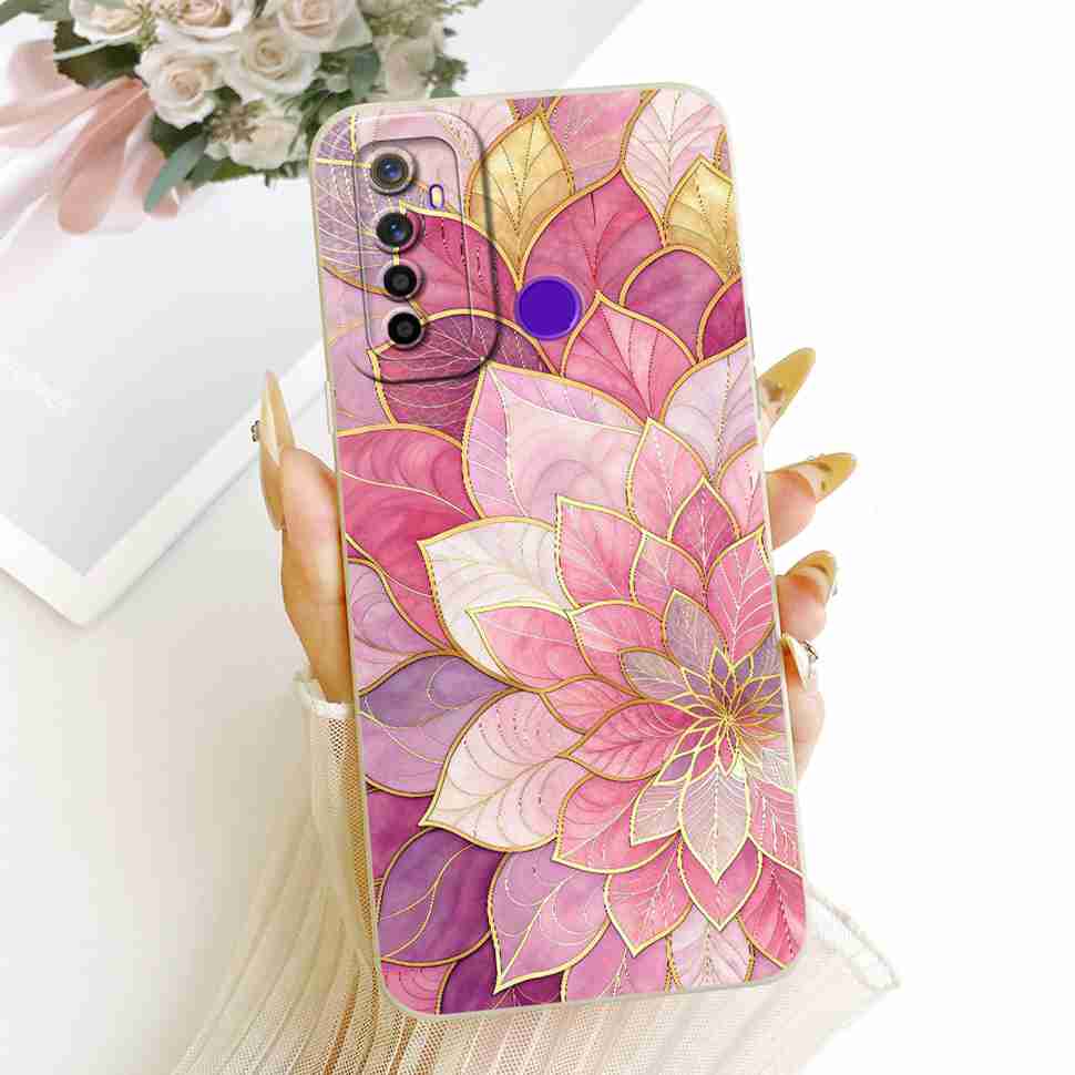 For Oppo Realme 5 Case Soft Silicone Stylish Butterfly Phone Cases For Realme 5 Realme5 RMX1911 RMX1919 Case Cover Bumper