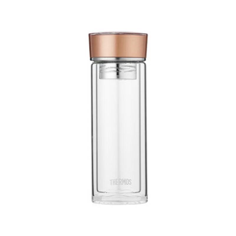 Thermos Double-Wall Glass Tea Separation Bottle